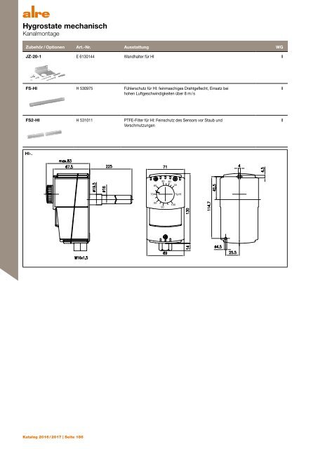 Alre Produktkatalog 2016/2017