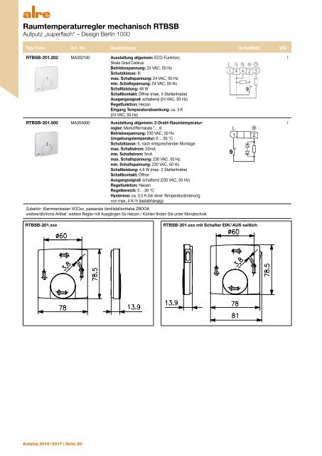 Alre Produktkatalog 2016/2017