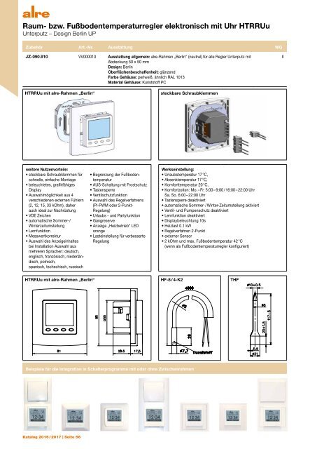 Alre Produktkatalog 2016/2017