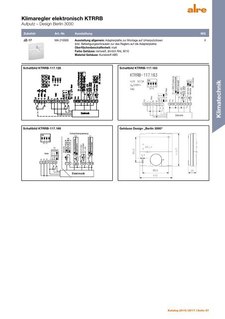 Alre Produktkatalog 2016/2017