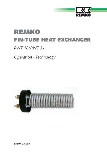 FIN-TUBE HEAT EXCHANGER - Remko