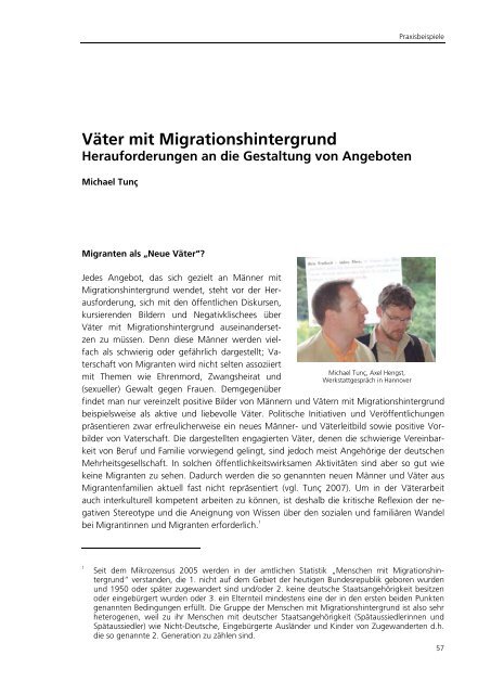 Väterarbeit - Familien mit Zukunft