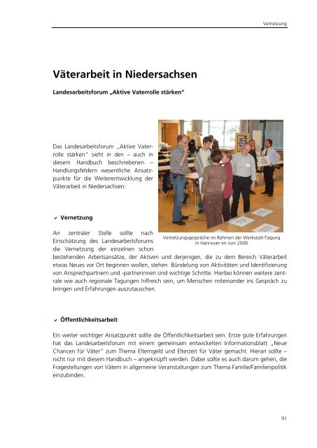 Väterarbeit - Familien mit Zukunft