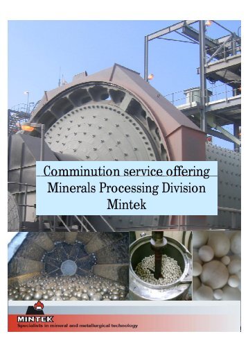 Comminution Brochure May 2012(2) [Compatibility Mode] - Mintek