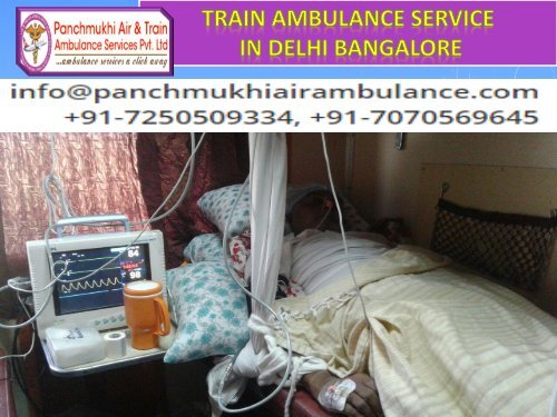 Need Low Cost Train Ambulance Services 