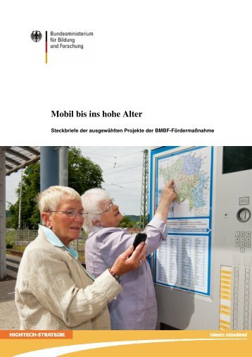 Mobil bis ins hohe Alter - AAL