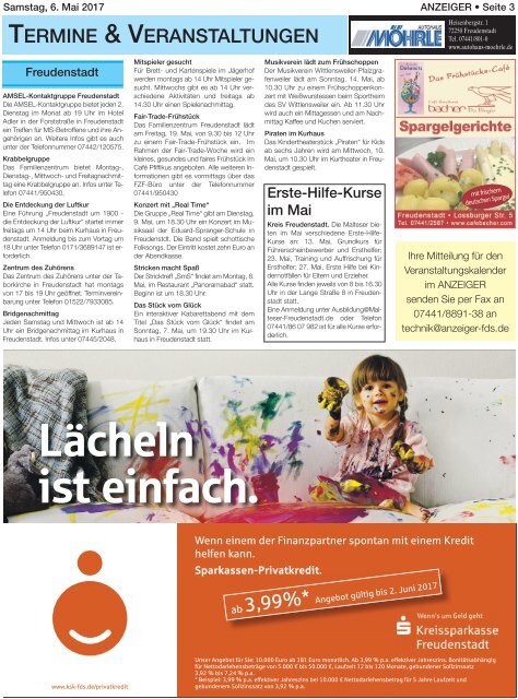 Anzeiger Ausgabe 18/17