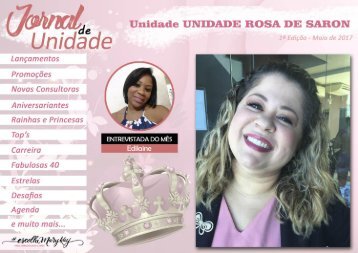 JORNAL DE UNIDADE - ROSA DE SARON 052017