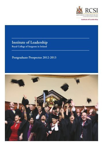 Ireland Prospectus - Institute of Leadership