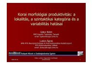 Korai morfológiai produktivitás: a lokalitás, a szintaktikai kategória ...