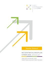 Netzentwicklungsplan Strom 2030, Version 2017, 2. Entwurf, Teil 1