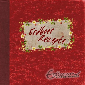 Erdbeer Rezeptbuch