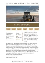 Ausflug St. Peter Ording - Seehotel Töpferhaus