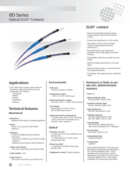 Souriau 8D Series - TTI Europe