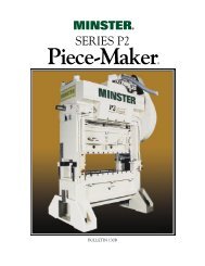 to Download - The Minster Machine Company