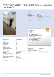 ** MITTEN IM LEBEN! ** Helle 3-ZKB-Wohnung in zentraler Lage in Gießen