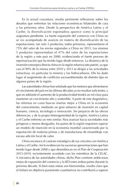 América Latina y el Caribe y China: hacia una nueva era de cooperación económica