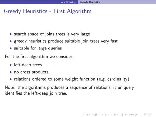 Greedy Heuristics - First Algorithm