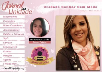 JORNAL DE UNIDADE - SONHAR SEM MEDO 052017