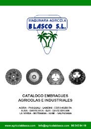 DISCOS (varios modelos) - Agromaquinaria.es