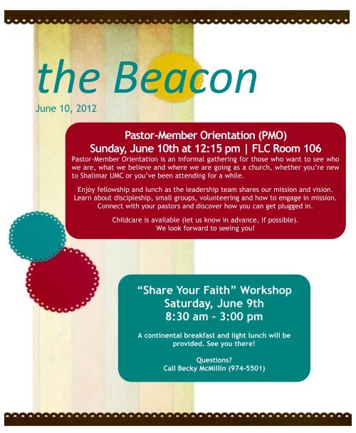 Beacon Shalimar United Methodist Church