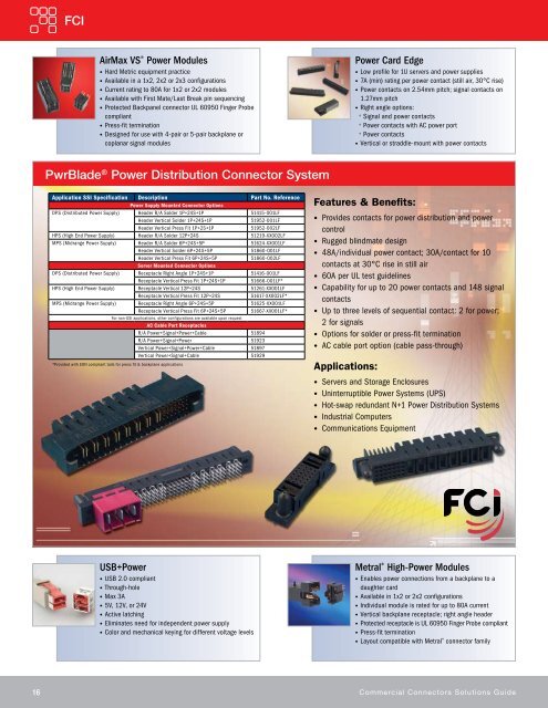 Commercial Connectors - TTI Inc.