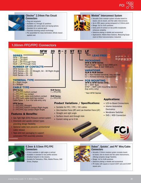 Commercial Connectors - TTI Inc.
