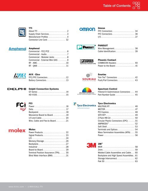 Commercial Connectors - TTI Inc.