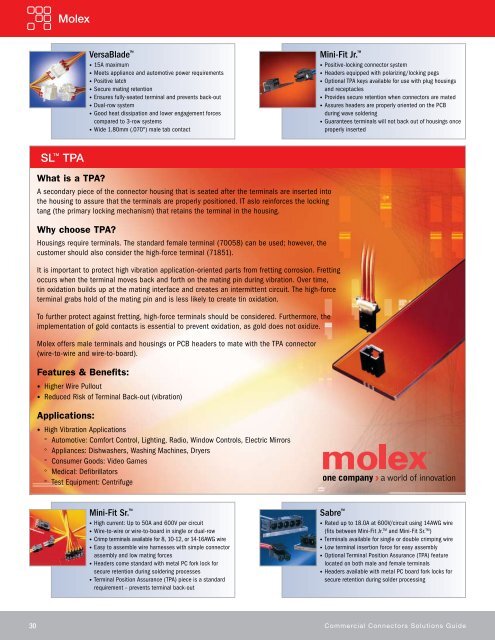 Commercial Connectors - TTI Inc.