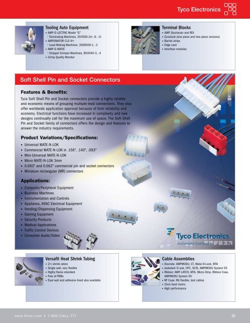 Commercial Connectors - TTI Inc.