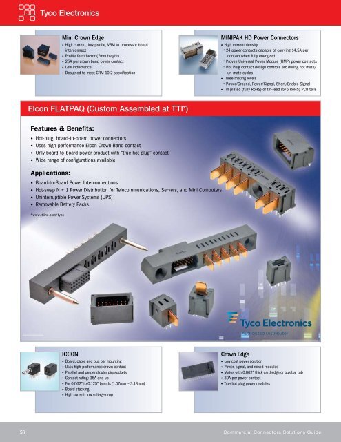 Commercial Connectors - TTI Inc.