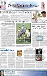 Ojai Valley News May 3, 2006