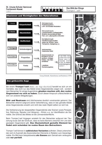 Trompe-lóeil_Handout - Gymnasium St.Ursula-Schule Hannover