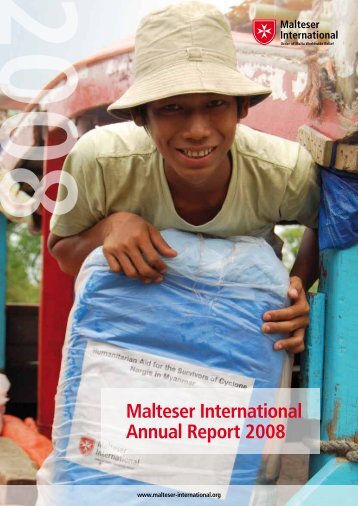 Malteser International Annual Report 2008 - Ordine di Malta
