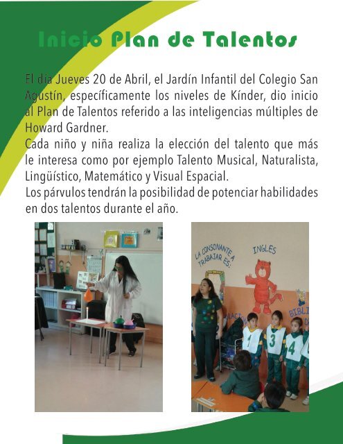 BOLETIN ABRIL JARDIN INFANTIL CSA 2017