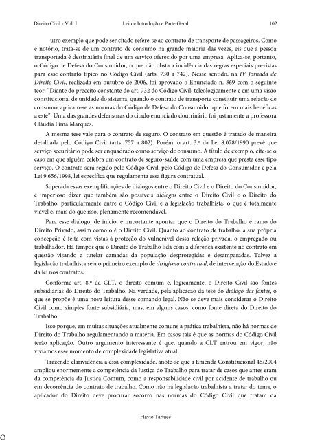 2 - TARTUCE, Flávio. Direito Civil - Vol. 01 -  Lei de Introdução a Parte Geral (2017)