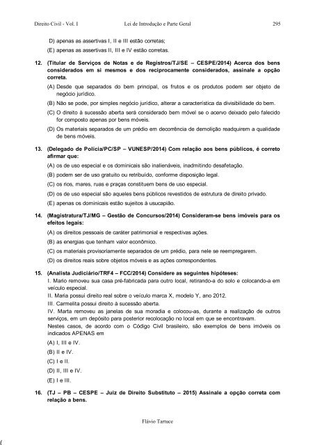 2 - TARTUCE, Flávio. Direito Civil - Vol. 01 -  Lei de Introdução a Parte Geral (2017)