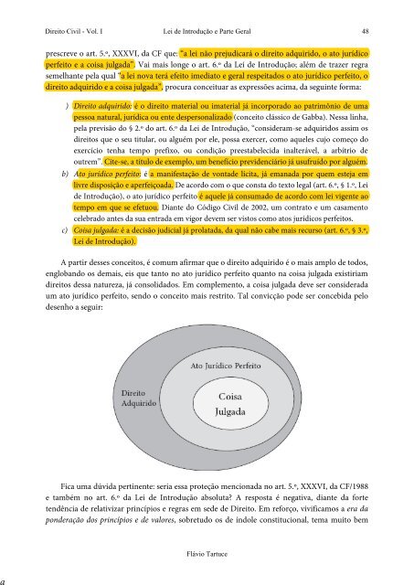 2 - TARTUCE, Flávio. Direito Civil - Vol. 01 -  Lei de Introdução a Parte Geral (2017)