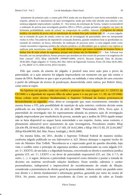 2 - TARTUCE, Flávio. Direito Civil - Vol. 01 -  Lei de Introdução a Parte Geral (2017)