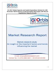 H1 2017 Global Capacity and Capital Expenditure Outlook for LNG Terminals: North America to Disrupt Global LNG Supply with Record Liquefaction Capacity Growth