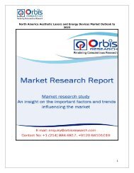 North America Aesthetic Lasers and Energy Devices Market Outlook to 2023
