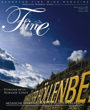 FINE Das Weinmagazin - 01/2009
