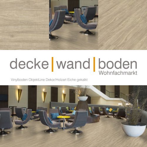 dwb Produktinformation VinylBoden ObjektLine Eiche gekalkt OV66018