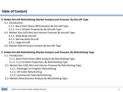 Aircraft Refurbishing Market is expected to reach a CAGR of 5.8% in terms of value during 2016 – 2026