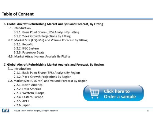 Aircraft Refurbishing Market is expected to reach a CAGR of 5.8% in terms of value during 2016 – 2026