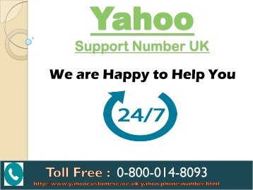 Yahoo Mail Support Number