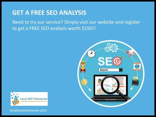 Local SEO Vancouver - The Leading SEO Service in Vancouver