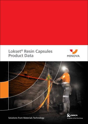 Lokset® Resin Capsules Product Data - Minova Australia