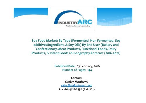 Soy Food Market