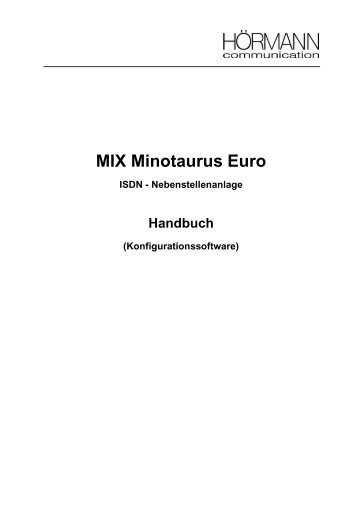 MIX Minotaurus Euro - Emmerich Service GmbH